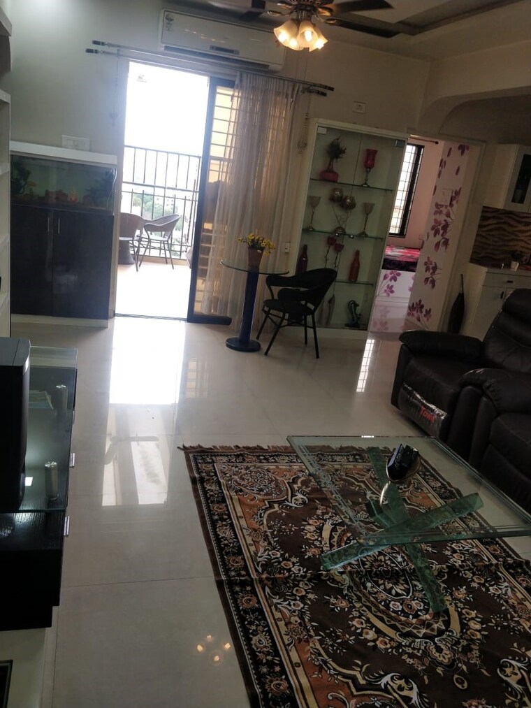 Living Room, eisha-loreals 3 Bedroom 1480 Sq.Ft. Apartment In Kondhwa Pune 4861536