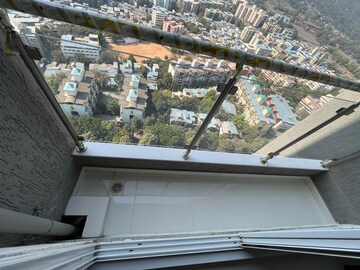 Balcony in 1 BHK Apartment at Ashar Edge, Vasant Vihar – for Rent
