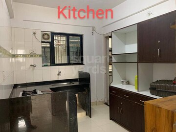 Kitchen in 3 BHK Apartment at Bramha Majestic, Kondhwa – for Rent