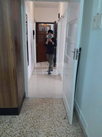Living Room in 2 BHK Apartment at Juhu – for Rent
