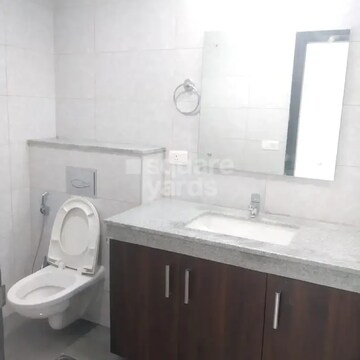 Bathroom in 4 BHK Apartment at Tata Primanti-Tower Residences, Sector 72 – for Rent