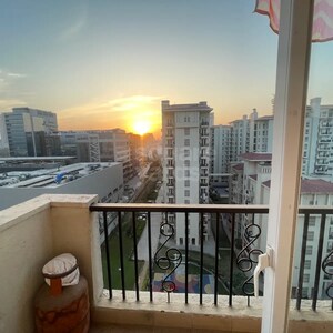 Balcony in 3 BHK Apartment at Emaar Emerald Estate, Sector 65 – for Rent