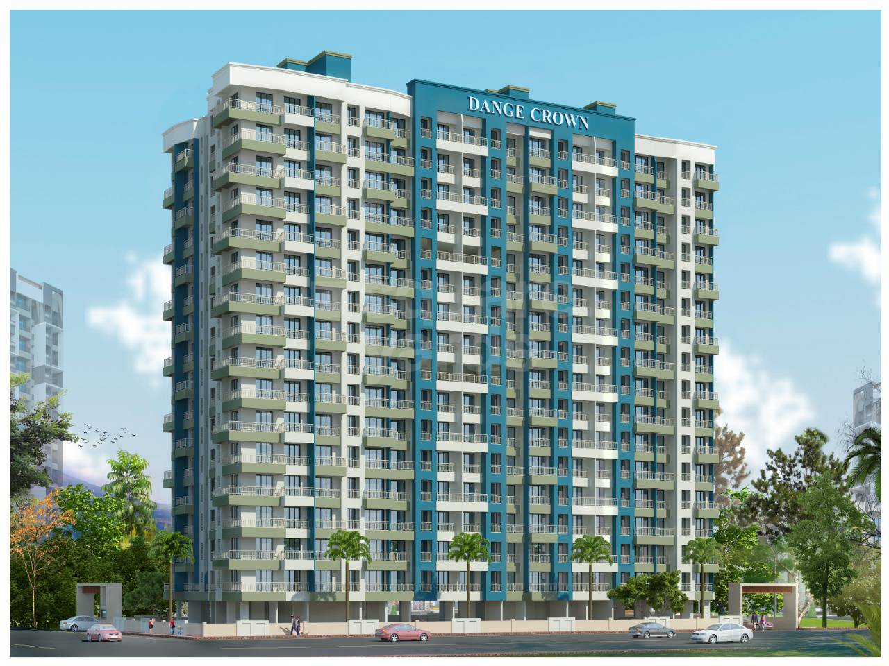 Resale 1 Bedroom 461 Sq.Ft. Apartment in Dange Complex Tower IV