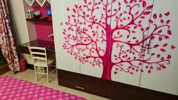 Bedroom in 3 BHK Apartment at Emaar Palm Gardens, Sector 83 – for Sale