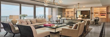 Living Room in 4 BHK Apartment at DLF The Arbour, Sector 63 – for Sale