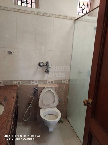 Bathroom in 3 BHK Independent House at Prestige Ozone, Whitefield – for Rent