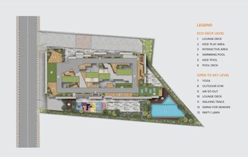 Master Plan in 2 BHK Apartment at Arkade Prime, Marol – for Sale