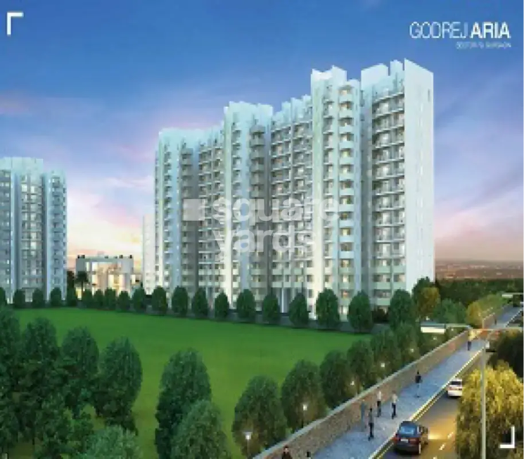 Exterior View, godrej-aria 2 Bedroom 1503 Sq.Ft. Apartment In Sector 79 Gurgaon 5097837