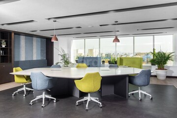 Team Area in  Office Space at Unitech Cyber Park, Sector 39 – for Rent