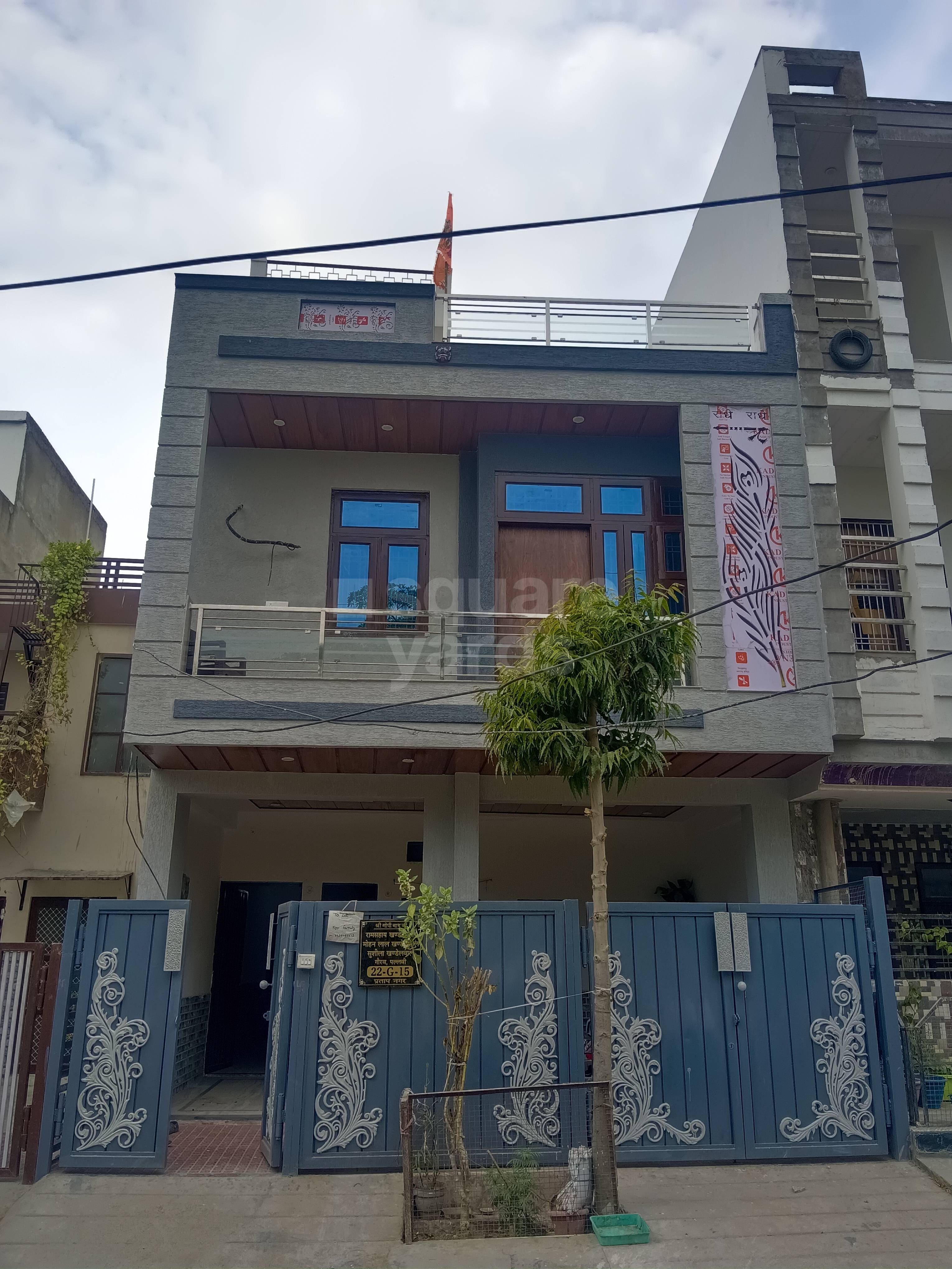 Rental 3 Bedroom 1100 Sq.Ft. Independent House in Pratap Apartment