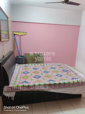 Bedroom in 3 BHK Apartment at Kumar Suraksha, Kondhwa – for Rent