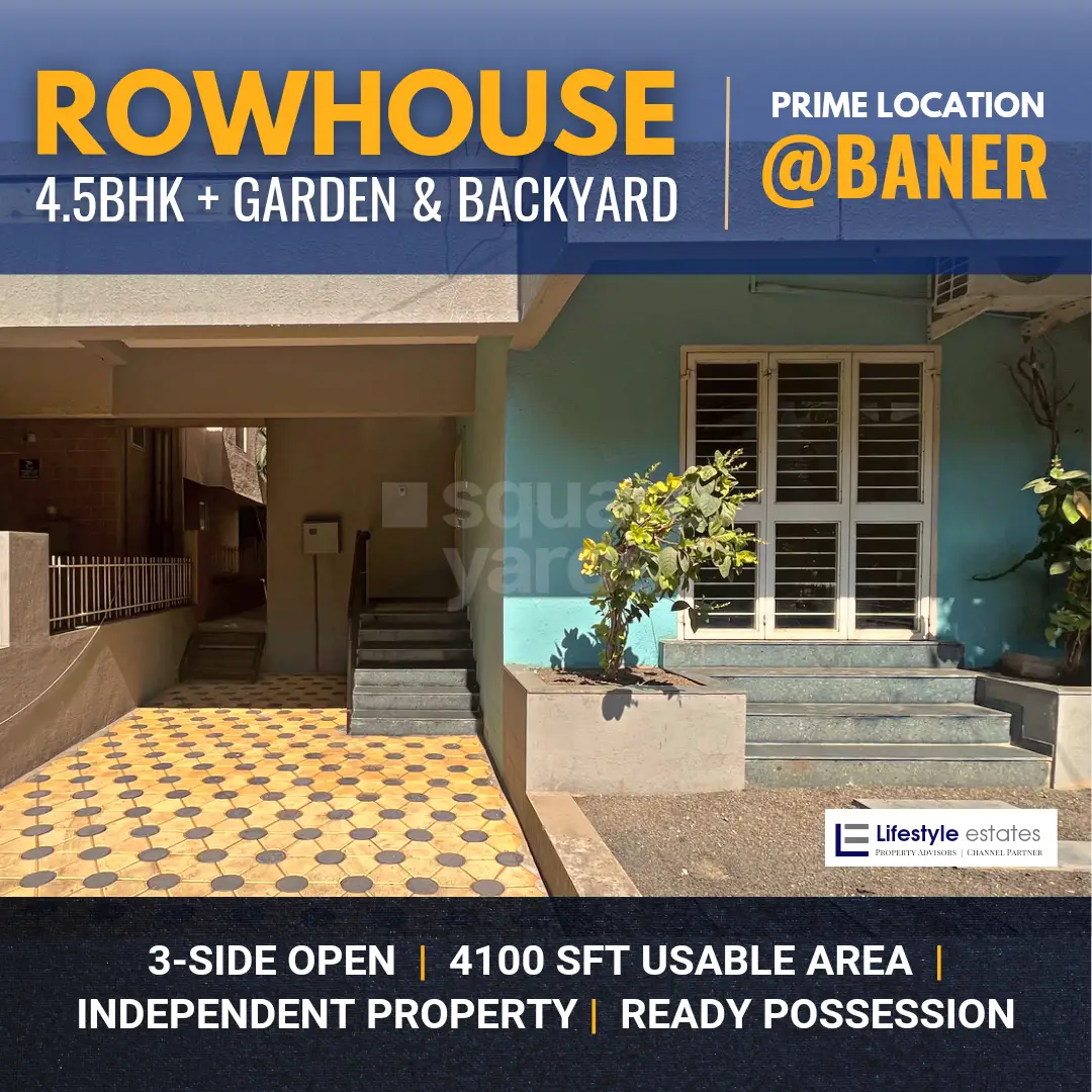 Resale 4 Bedroom 2000 Sq.Ft. Independent House in Paranjape Forest