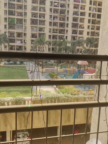 Balcony in 1 BHK Apartment at Raunak City Phase 2, Kalyan West – for Sale