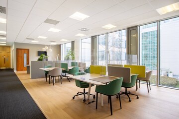 Common Area in  Office Space at Platinum Techno Park, Sector 30 – for Rent