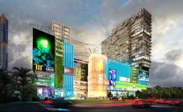  Shop – Exterior View View at Trehan Iris Broadway Greno West, Roza Yakubpur - for Sale