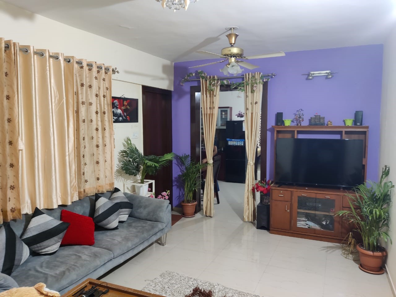 2 BHK + Extra Room Apartment For Rent in K Raheja Gardens