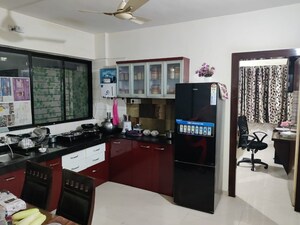 Kitchen in 2 BHK Apartment at K Raheja Gardens, Wanowrie – for Rent