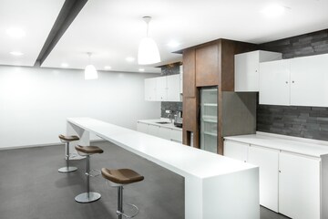 Kitchen in  Office Space at Saligramam – for Rent