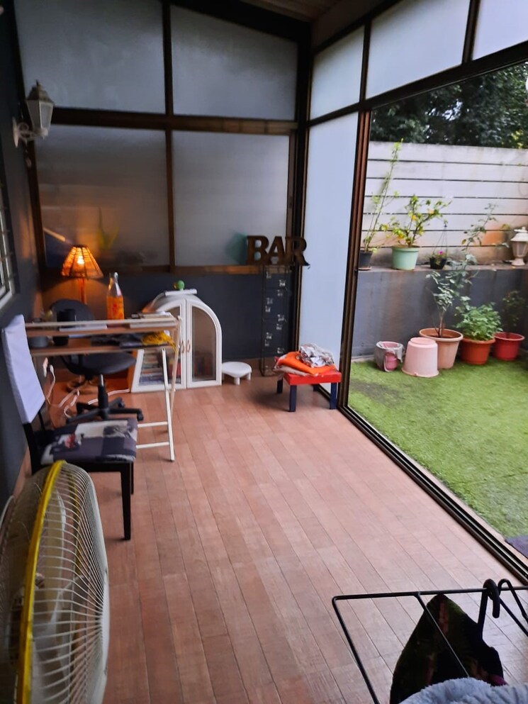 Balcony, kolte-patil-green-acre 3 Bedroom 1800 Sq.Ft. Penthouse In Salunkhe Vihar Society Pune 5167055