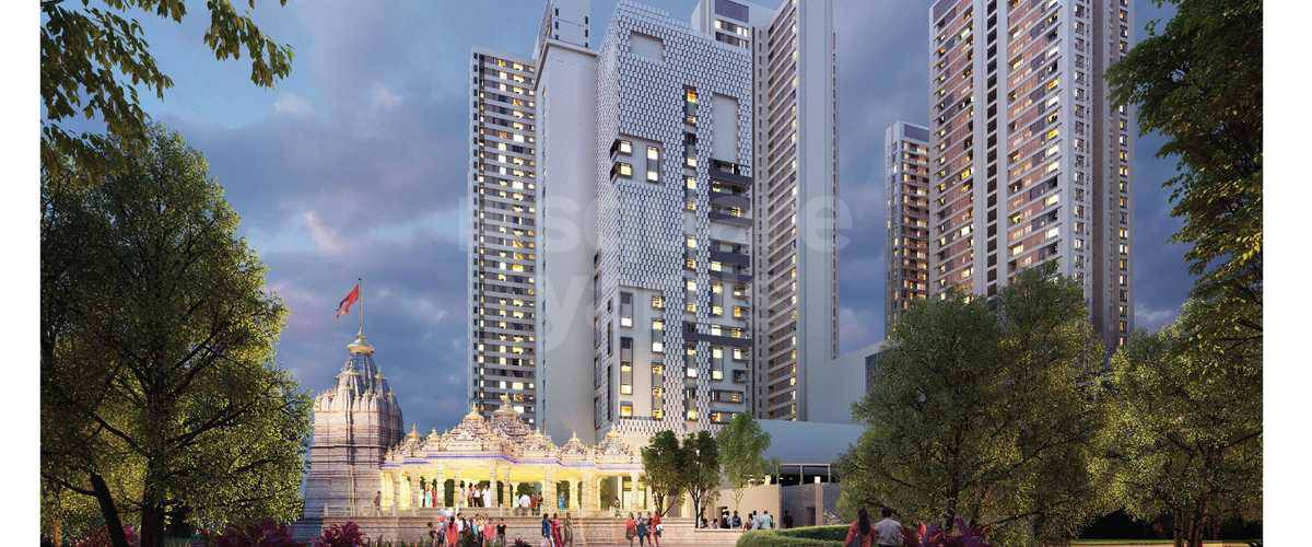 Rental 3 Bedroom 1570 Sq.Ft. Apartment in Rustomjee Urbania, Majiwada