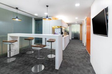 Kitchen in  Office Space at Netaji Subhash Place – for Rent