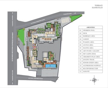  2 BHK Apartment at Paranjape Athena, Bandra East – for Sale