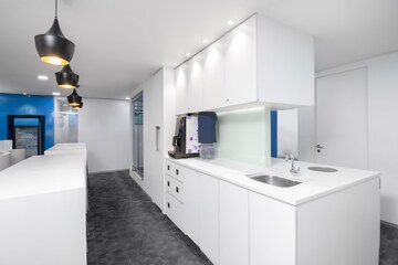 Kitchen in  Office Space at Hiranandani Estate Tiffany, Ghodbunder Road – for Rent