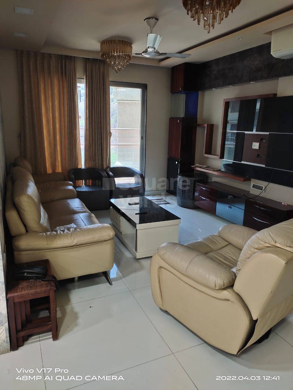 Rental 3 Bedroom 1650 Sq.Ft. Apartment in Silverline Sky Villa, Nerul