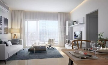 Living Room in 3 BHK Apartment at Godrej Urban Park, Chandivali – for Sale