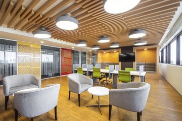 Team Area in  Office Space at Brigade IRV Centre, Whitefield – for Rent