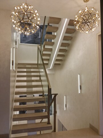 Staircase in 3.5 BHK Villa at Lodha Palava City, Dombivli East – for Sale