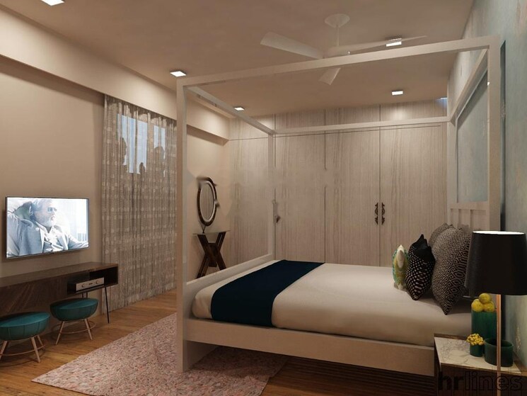 Living Room, o2-square-residences 3 Bedroom 2850 Sq.Ft. Apartment In Nanakramguda Hyderabad 5262710