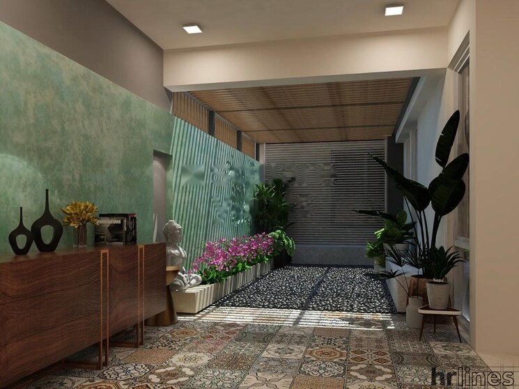 Living Room, o2-square-residences 3 Bedroom 2850 Sq.Ft. Apartment In Nanakramguda Hyderabad 5262710