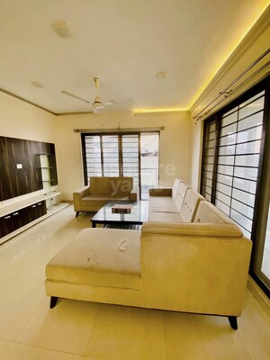 Living Room in 3 BHK Apartment at Kool Homes Solitaire I, Kondhwa – for Sale