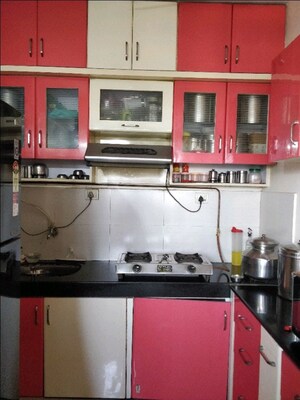 Kitchen in 2 BHK Apartment at Bramha Avenue, Kondhwa – for Rent
