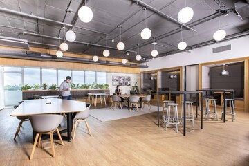 Team Area in  Office Space at Challaghatta – for Rent