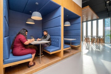 Floor Plan in  Office Space at Max Towers, Sector 16 – for Rent