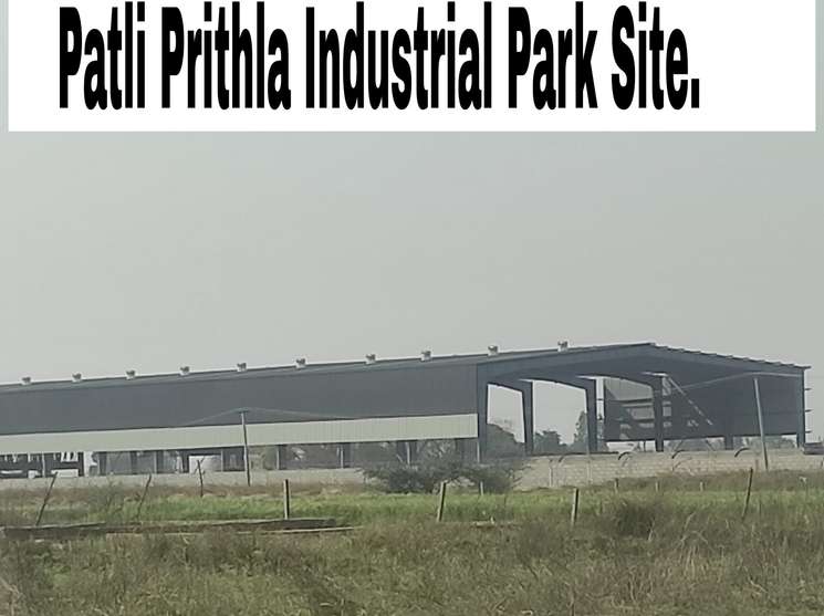 Low Bugged Land Available For Industrial Uses. Location Patli Industrial Zone Prithla
