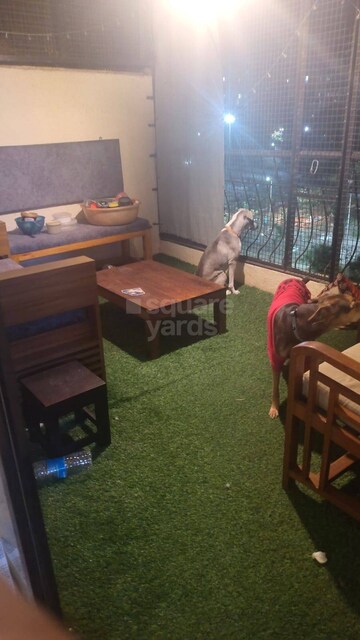 Balcony in 2 BHK Apartment at Archana Hill Town, Kondhwa – for Rent