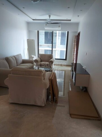 Living Room in 3 BHK Apartment at Parinee Liva Roca, Juhu – for Rent