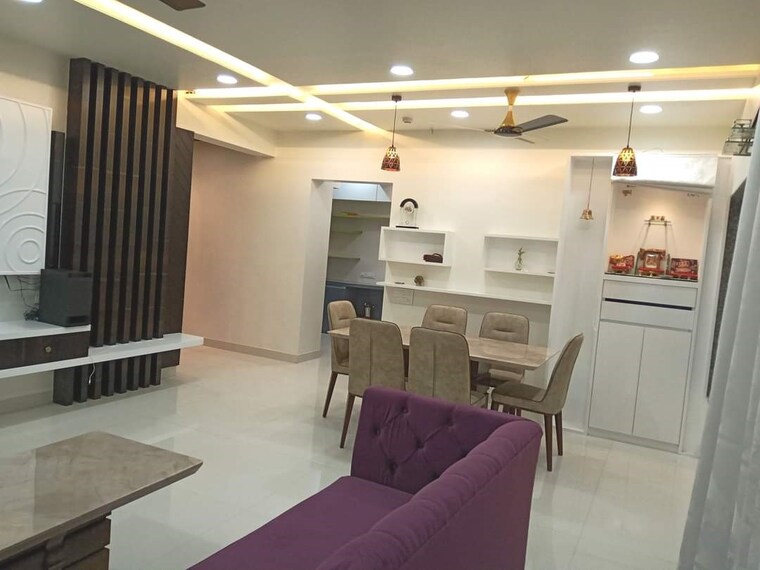 Living Room, kumar-prithvi 3 Bedroom 1685 Sq.Ft. Apartment In Kondhwa Pune 5307247