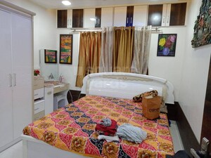 Master Bedroom in 3 BHK Apartment at Bramha Aangan, Salunkhe Vihar Society – for Sale