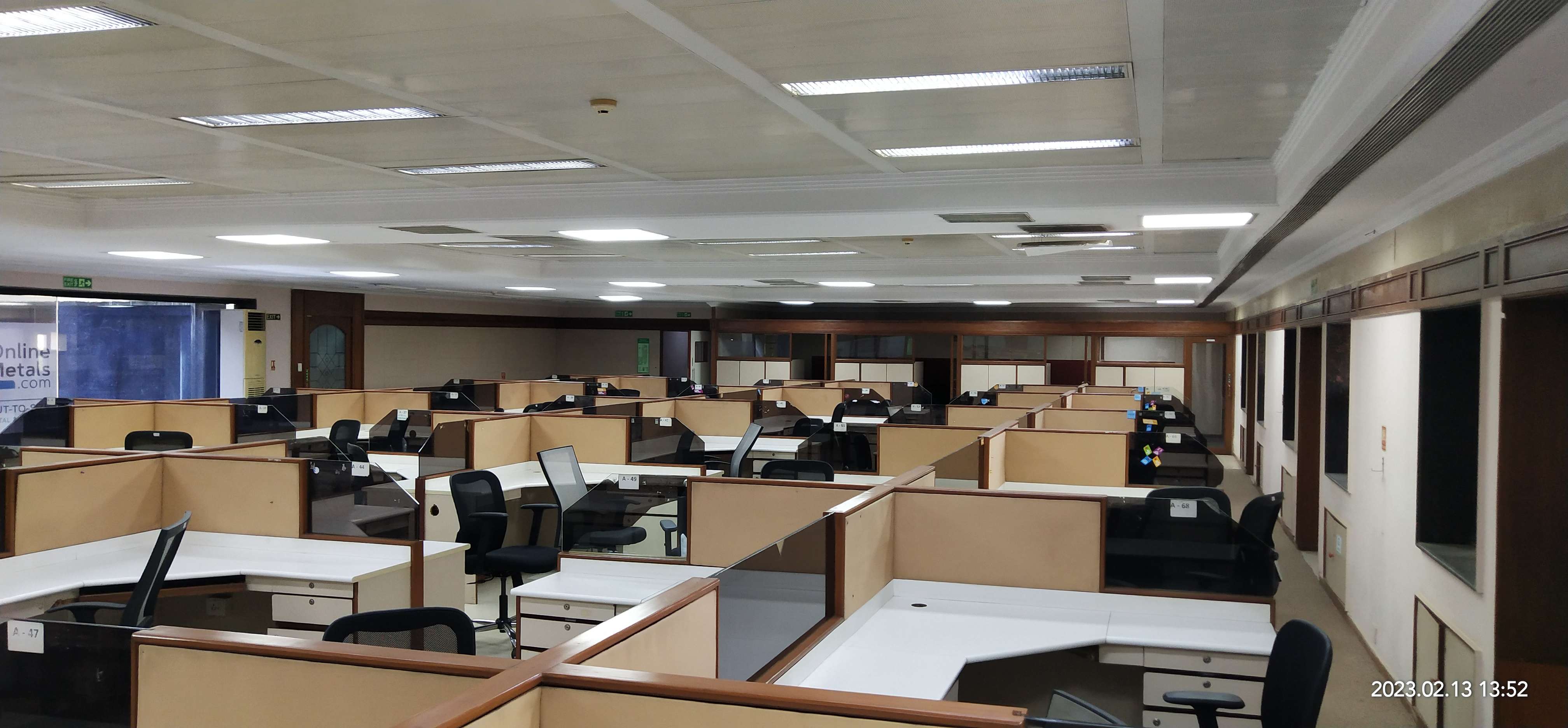 Rental Commercial Office Space in IT/SEZ 5000 Sq.Ft. in Carlyle Thane West, Wagle Industrial