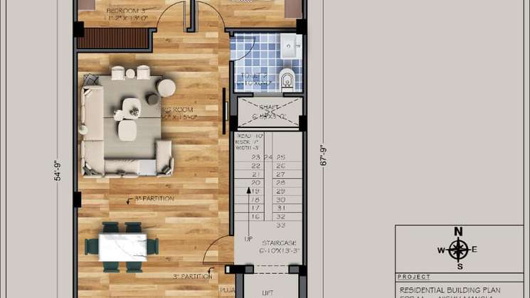 3 Bedroom 173 Sq.Yd. Builder Floor in Sector 86 Faridabad