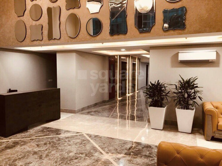 Living Room, aba-cleo-county 4 Bedroom 3195 Sq.Ft. Apartment In Sector 121 Noida 5333163