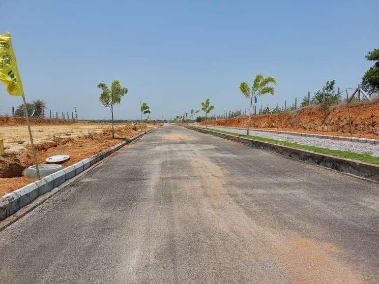 Open Plots For Sale At Pharmacity, Amazon Data Center, Srisailam Highway Exit No 14, Hyderabad