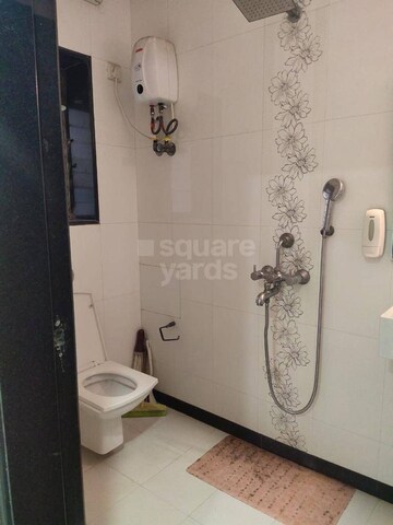Bathroom in 2 BHK Apartment at Sheffield Towers, Andheri West – for Rent