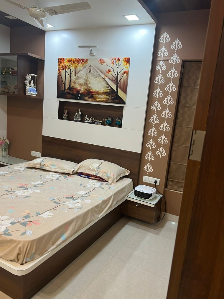 Bedroom, nirmaan-aasamant-phase-i 3 Bedroom 1500 Sq.Ft. Apartment In Kondhwa Budruk Pune 5350416