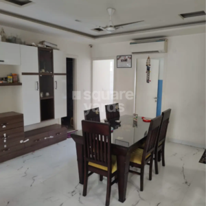 Dining area in 3 BHK Apartment at Emaar Emerald Floors Premier, Sector 65 – for Rent