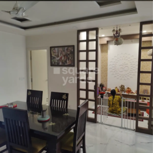 Dining area in 3 BHK Apartment at Emaar Emerald Floors Premier, Sector 65 – for Rent